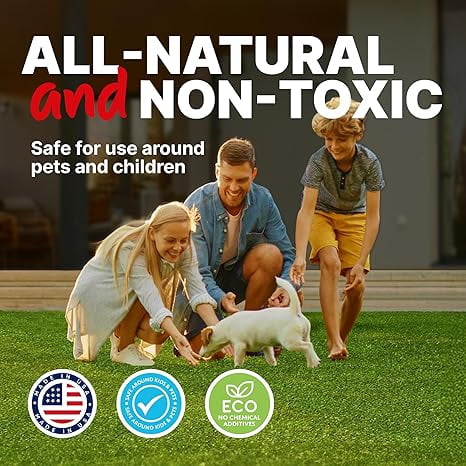TurfSpa MAX Urine & Odor Turf Detox: Double-Strength Enzyme Cleaner & Odor Eliminator for Artificial Grass, Turf, Concrete & Patios, Pet Urine Enzymatic Cleaner for Dogs & Cats – 32 oz Sprayer