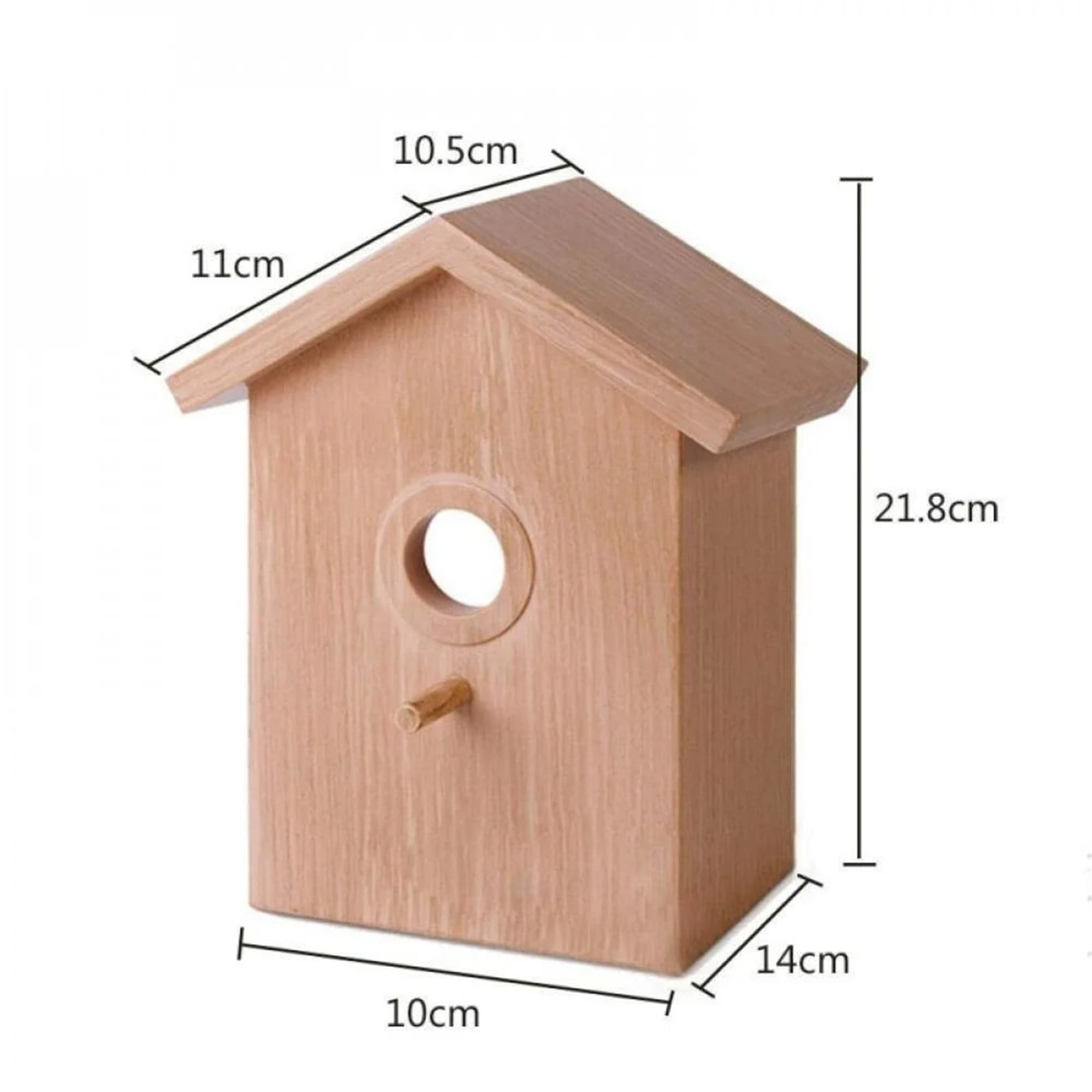 Outdoor Bird House Feeder with Suction Cups - Birdhouse with Clear Image Link for Garden, Patio, Balcony Bird Watching - Bird Nest Feeder for Wild Birds, Finch, Sparrow, Chickadee