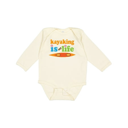 

Inktastic Kayaking is My Life Gift Baby Girl Long Sleeve Bodysuit