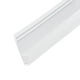 thumbnail image 1 of Uxcell 0.79''x0.24''x118.11'' H-Type Barrera de puerta de vidrio sin marco, tira de sellado lateral inferior, plástico transparente 1pcs, 1 of 4