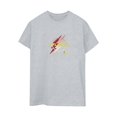 thumbnail image 1 of DC Comics T-Shirt Boyfriend en Coton Logo Flash Lightning pour Femmes, 1 of 4
