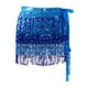 thumbnail image 4 of Bufanda con Borlas Cinturón Falda con Flecos de Lentejuelas Vestido Falda de Lentejuelas de Moda Danza Del Vientre Femenina Bufanda de La Cadera Salvador Bufanda de cadera, 4 of 10