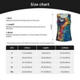 thumbnail image 5 of Gukieu Vibrant Rainbow Parrot Fantasy Print Women's Quick-drying Fitness Vest, Round Neck Sleeveless Fitness T-shirt, Suitable for Yoga, Sports-Medium, 5 of 7