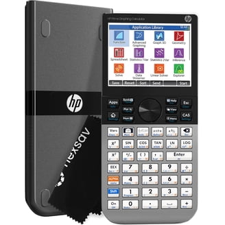 HP Prime Handheld Graphing Calculator, Black, Touchscreen, CAS
