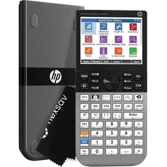 HP Prime Graphing Calculator, 3.5" Multi-Touch Color Display, CAS, Exam Approved SAT/AP/IB, Scientific Calculator, Programmable, 256MB