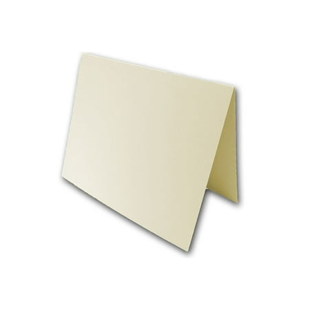 blank natural folded 4 bar folded note cards 250 pack walmart com