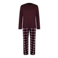 thumbnail image 2 of Pijama George para Hombre, Manga Larga Multicolor Talla G, 2 Piezas, 2 of 4