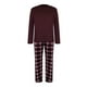 thumbnail image 2 of Pijama George para Hombre, Manga Larga Multicolor Talla G, 2 Piezas, 2 of 4