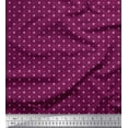 thumbnail image 1 of Soimoi Cotton Poplin Fabric Dot & Floral Shirting Printed Fabric 1 Yard 56 Inch Wide, 1 of 1