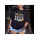 thumbnail image 1 of Women'S Easter Bunny Graphic T-Shirt | Soft Fabric, Casual Crew Neck | Colorful Egg Design with "Happy Easter" Text | Ideal Gift for Ladies | Versatile All-Season Wear, 1 of 5