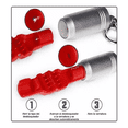 thumbnail image 4 of 100 Rojo Candado Gancho Exhibidor,1 Llave Magnética Plata, 4 of 6
