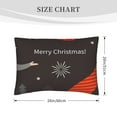 thumbnail image 3 of Pofeuu Christmas Gnomes In Red Hats Print Queen Pillow Cases,Pillowcases with Envelope Closure, Wrinkle, Fade and Stain Resistant Pillow Covers-20x26in（No pillow core）, 3 of 7