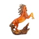 thumbnail image 5 of Estatua de caballo marrón para decoración de escritorio, adorno Fengshui de 6,8 x 2,5 x 8,2 pulgadas para estantes, porches, estanterías o, 5 of 9