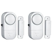 Door Window Alarm, 90DB Door Alarms for Kids Safety, Door Window Burglar Alarm-Window Pool Alarms for Home Security (2 Pack)