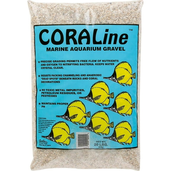 Sea Aquarium Gravel, 20 lbs.