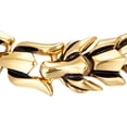 thumbnail image 4 of Brazalete Biker Fernando Pulsera de Escamas de Dragón Oro 9.05 pulgadas, 4 of 8