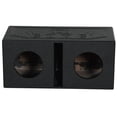 thumbnail image 1 of Rockville RQB65 Dual 6.5" Vented Subwoofer Enclosure Bedlined Sub Box 1.0 Cu, 1 of 4