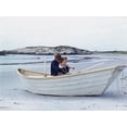 thumbnail image 4 of Art.com President John Kennedy and John Jr. Play in a Beached Rowboat at Newport, Rhode Island. 1962 Photo, 16" x 12", 4 of 4