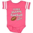 thumbnail image 3 of Inktastic Poppop Football Watching Grandson Boys or Girls Baby Bodysuit, 3 of 5