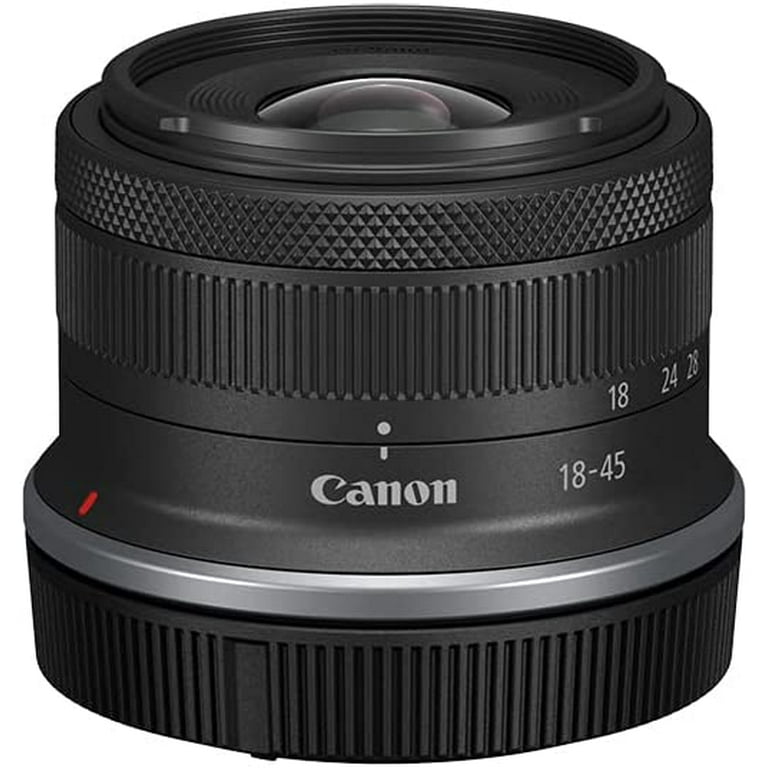Canon rf-s18-45mm is stm ズームレンズ Canon RF-S18-45mm F4.5-6.3 Camera Zoom Lens - Walmart.com