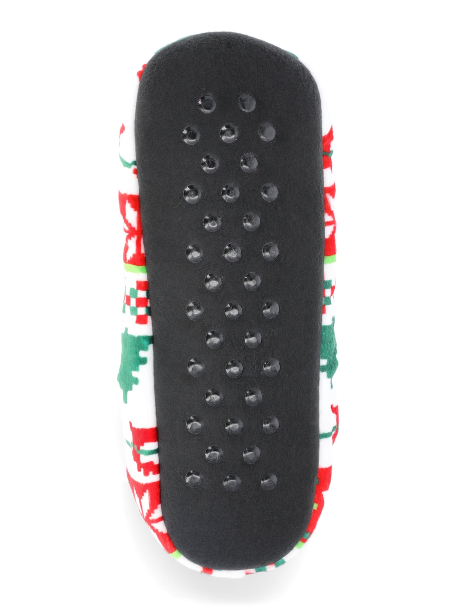 Fuzzy Babba Women's Holiday 3D Reindeer Slipper Socks, 1-Pack, Size 7-9.5