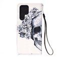 thumbnail image 5 of Jiahe Cover For Samsung Galaxy S22 Ultra 6.8 inch Wallet Case,Shockproof Pattern Flip Leather Wristband Card Slots Holder Cover,A, 5 of 5