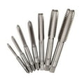 thumbnail image 2 of koolsoo 7 Pieces Metric Thread Machine Tap Set HSS High Speed Steel Straight Fluted Pipe, 2 of 8