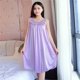 thumbnail image 1 of Camisones de satén de seda para mujer, ropa de dormir de encaje, Sexy pijama, lencería para el hogar, bata, ropa de estar por casa, 1 of 5