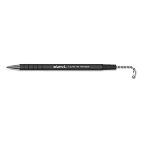 3PK Universal Ballpoint Counter Pen, Black Barrel/Ink, Medium Walmart