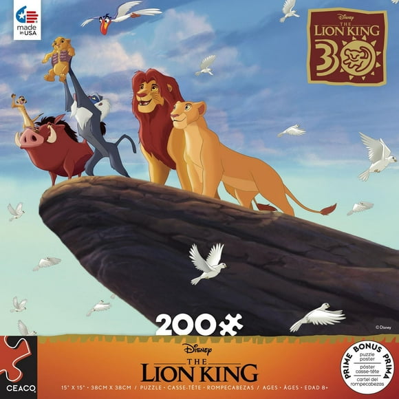 Ceaco 200pc Disney Puzzle "The Lion King 30th Anniversary"