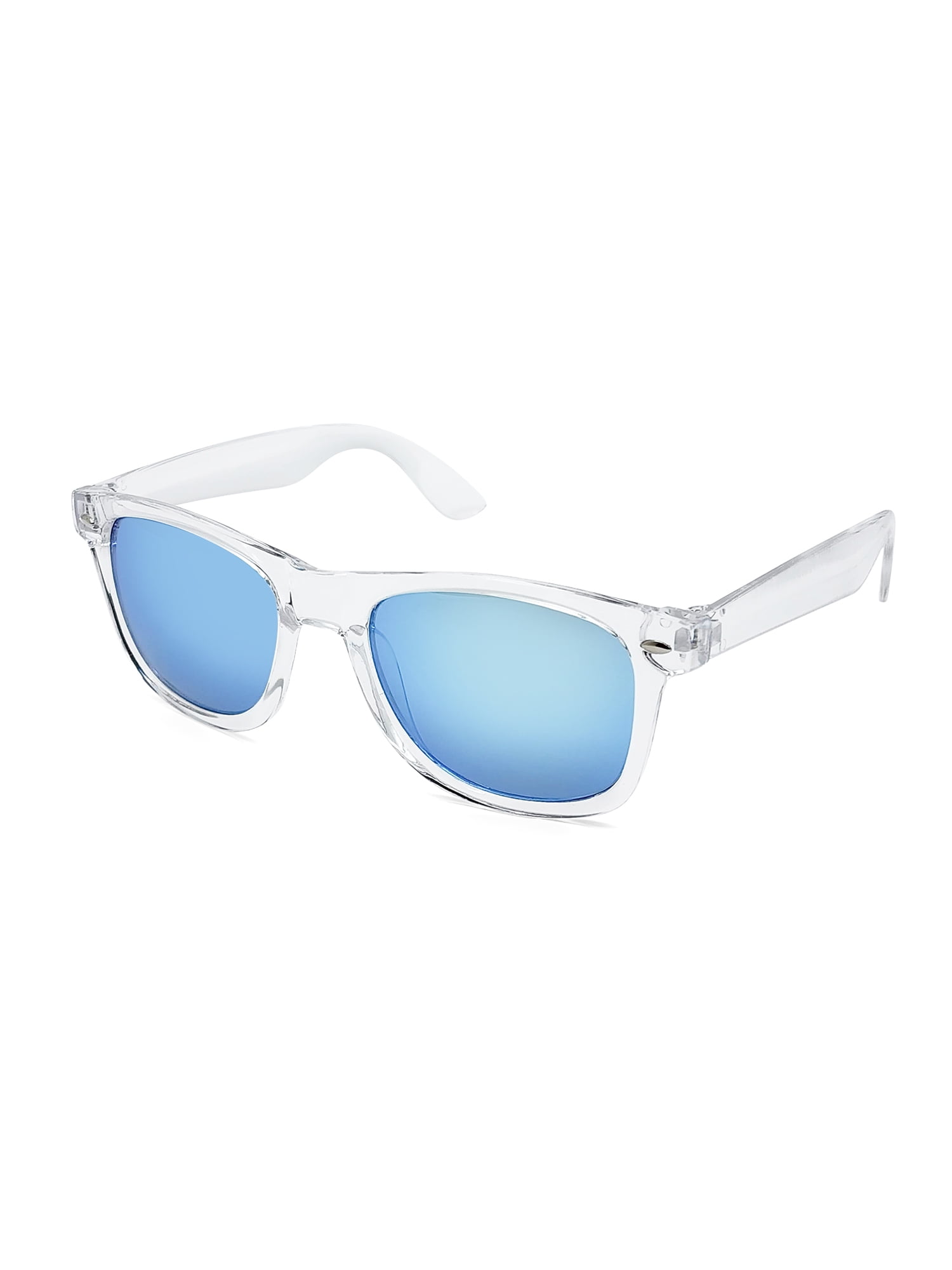 【visitfor】AnsDotsloevener Ray-Ban RB0840S Mega Wayfarer M (51 - 21) with Blue lenses