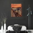 thumbnail image 2 of Cuadro decorativo moderno El Grito Edward Munch Maxigráfica Shop Cuadro Abstracto Grito, 2 of 6