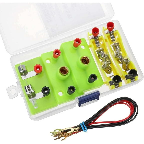 Gamvdout Students Physical Electrical Circuit Experiment Tool Physical Experiment Model Kit Physics Teaching Tool Physical Experiment Box