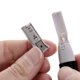 thumbnail image 5 of Recortador de cejas eléctrico Recargable por USB Indoloro Portátil Eliminación de facial indoloro para melocotón-Fuzz Labio Cara Negro Yinane Recortadora de cejas eléctrica, 5 of 8