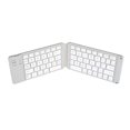 thumbnail image 1 of EIMELI Mini Clavier Pliant Portable Sans Fil Véritable Sans Fil V3.0 pour Ordinateur Portable Argent, 1 of 7