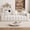 Beige White, variant on Rophefx 66.5" Chenille Cloud Sofa Couch Loveseat,Modern 2 Seater Deep Seat Sofa with Pillows for Living Room Apartments, No Assembly,White