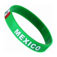 thumbnail image 1 of Glowing silicone wristbands, Mexico national team championship and tournament bracelets, 10-piece set, 1 of 3