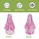 thumbnail image 4 of Impermeable para Perros Resistente al Agua Ropa para Mascotas Chaqueta de Lluvia con Capucha Poncho Exterior con Franja Reflectante, Rosa XL, 4 of 7