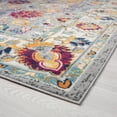 thumbnail image 5 of Transitional 2x3 Area Rug (2' x 3') Oriental Gray, Pink Indoor Scatter Easy to Clean, 5 of 9