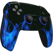 Custom Wireless Controller Compatible with PS5 - Multiple Designs Available (PS5 Blue Flame)