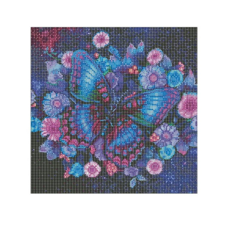 3 Pack 5D Diamond Painting Kits for Adults Clearance and Kids  Beginner,16X12 Dance Butterfly Round Full Drill Crystal Rhinestone  Embroidery Cross