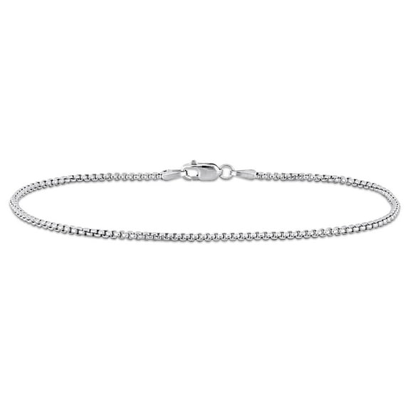 Everly Women's 10k White Gold Anklet