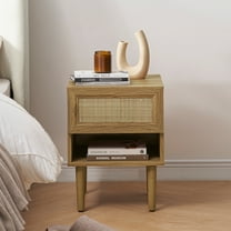 Mopio Haylee Nightstand Oak Rattan