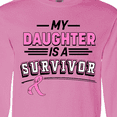 thumbnail image 4 of Inktastic My Daughter is a Survivor Breast Cancer Awareness Long Sleeve T-Shirt, 4 of 5