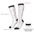 thumbnail image 4 of Balery Cute Poodle Dog Calcetines novedosos Calcetines deportivos Calcetines hasta la rodilla Calcetines de algodón Calcetines originales y geniales, 4 of 6