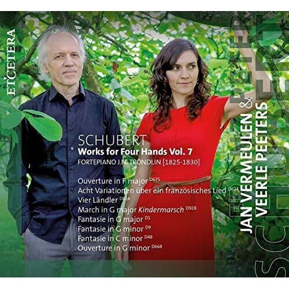 Vermeulen,Jan / Peeters,Veerle - Schubert Works For Four Hands Vol. 7 - Music & Performance - CD