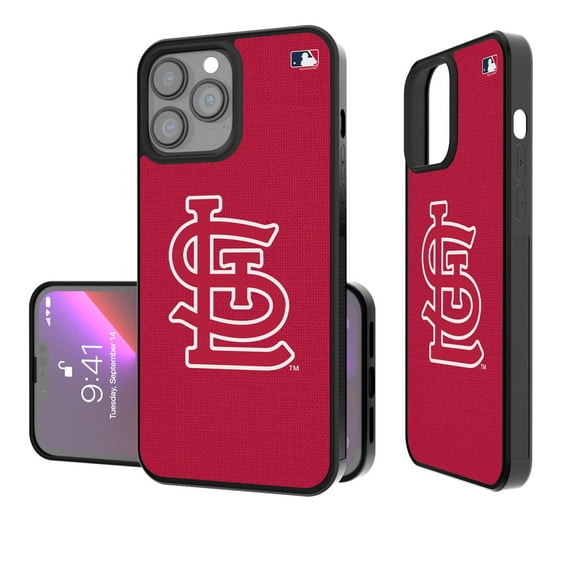 St. Louis Cardinals iPhone Solid Design Bump Case