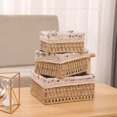 thumbnail image 2 of Paper With Storage Collection Bamboo Basin Baskets Practical Solutions Boxes: These Our Boxes And Baskets Food Baskets Plants coffee 4, 2 of 9