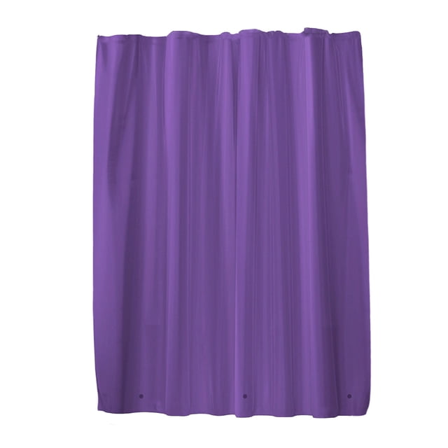 COM1950s Rideau de Douche Uni des Années 1950, Tissu Polyester Imperméable avec Crochets Résistants à la Rouille, 70,87 x 70,87 Pouces pour Salle de Bain, Comprend 12 Crochets