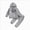 Light Gray, variant on Gerichy Toddler Baby Boy Clothes Baby Toddler Boy Fall Hooded Clothing Set 0 6 12 18 24 Months 2T 3T Letter Embroidery Long Sleeve Hoodie and Elastic Sweatpants 2 Piece Outfits